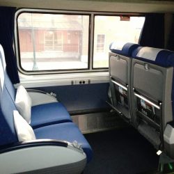 Inside Amtrak's Superliner Coach Class