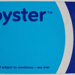 Oyster card London Underground ticket