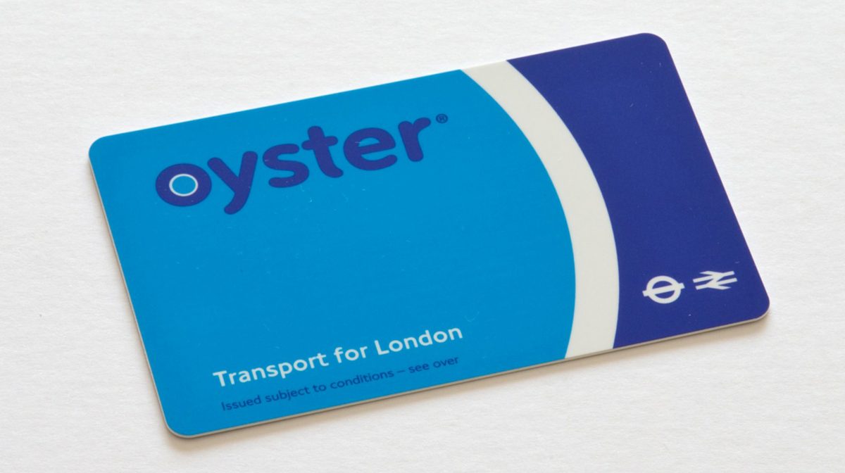 Oyster card London Underground ticket