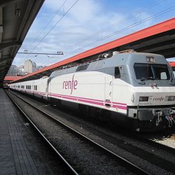 Renfe train Trenhotel Spain