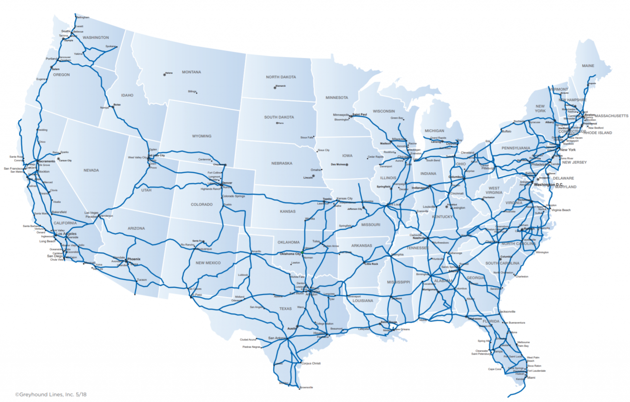 Greyhound Bus Travel in the US | Rome2Rio Travel Guides