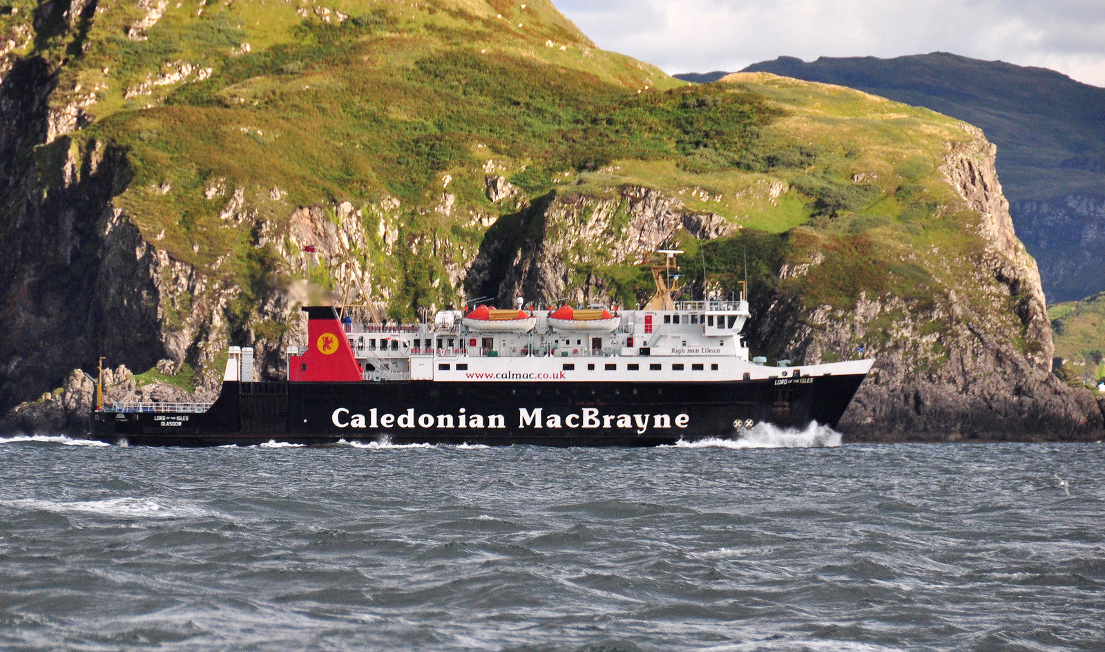 Colonsay to Oban Scotland Caledonian MacBrayne ferry