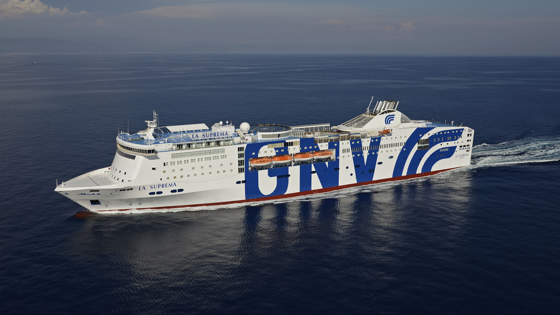 GNV car ferry 'La Suprema] Italy