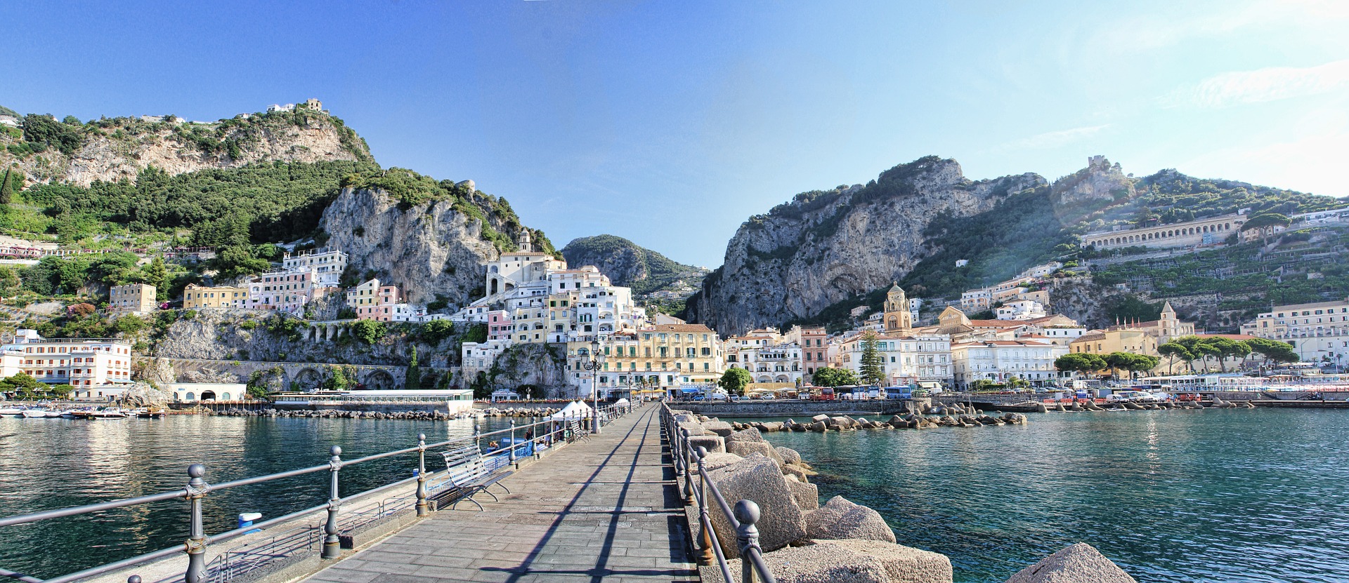 Amalfi Italy by boat