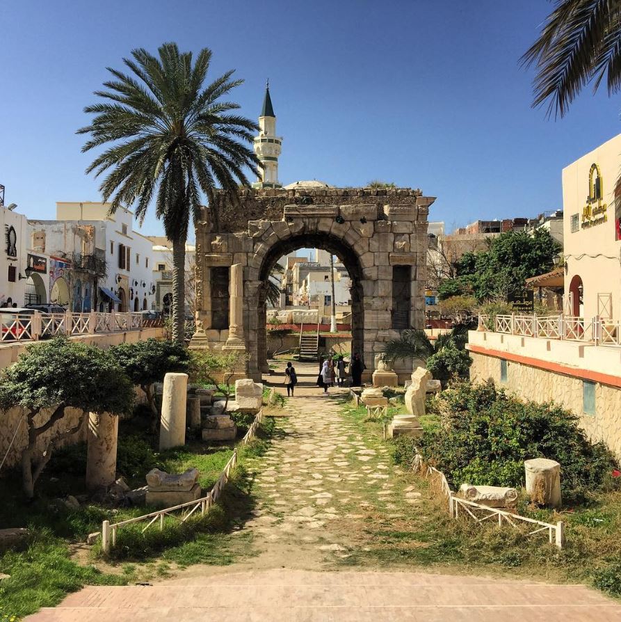 Marcus Aurelius Arch in Tripoli 