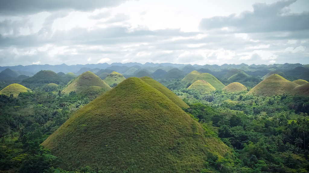 Chocolate Hills, Bohol, The Philippines