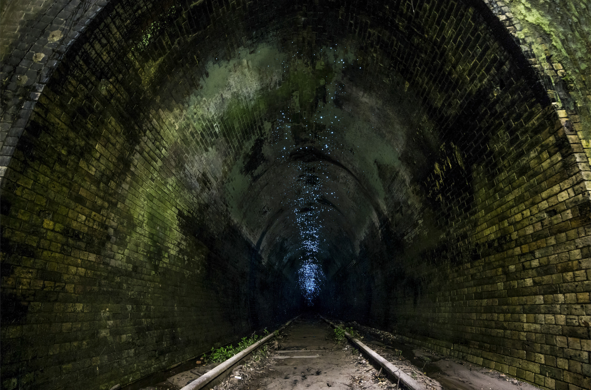 The haunted Helensburgh glow worm train tunnel